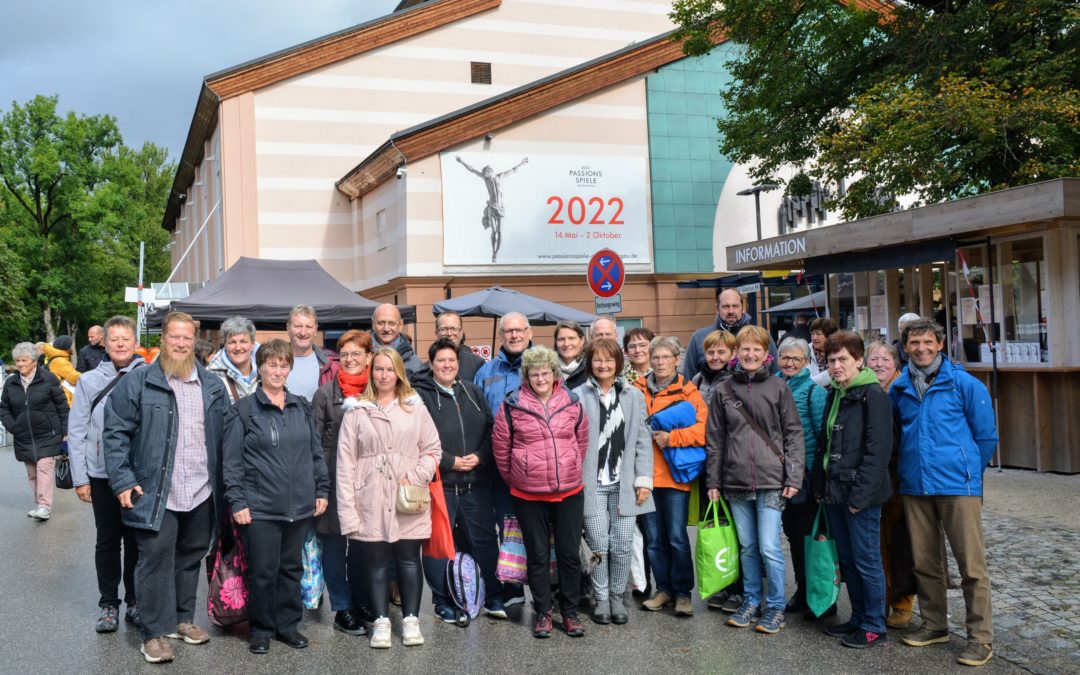 Mit dem Bus zu den Passionsspielen in Oberammergau